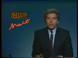 Antenne 2 - 22 Avril 1986 - Pubs, début JT Nuit (Bernard Pradinaud)