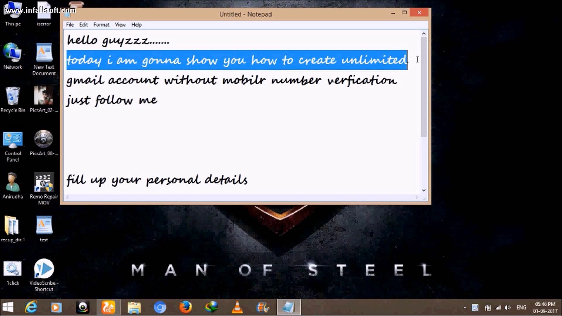 how to create unlimited gmail account without mobile verfication