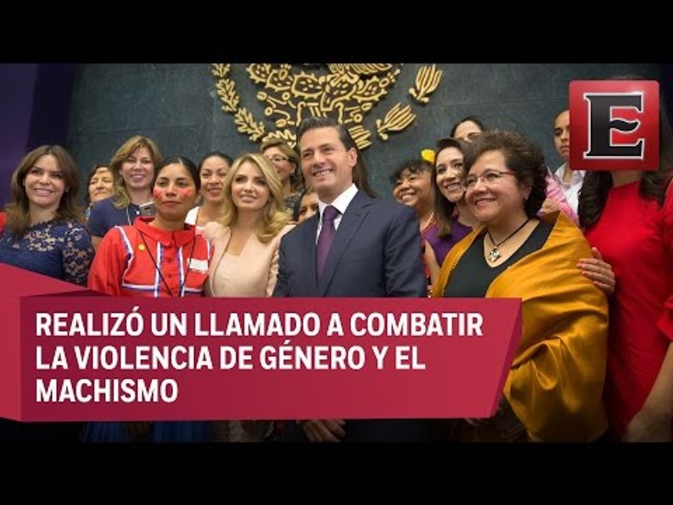 EPN encabeza conmemoración del Día Internacional de la Mujer