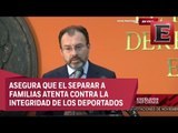 Conferencia de prensa de Videgaray sobre su visita a Estados Unidos