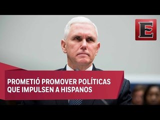 Latinos importante contribución a EU: Pence