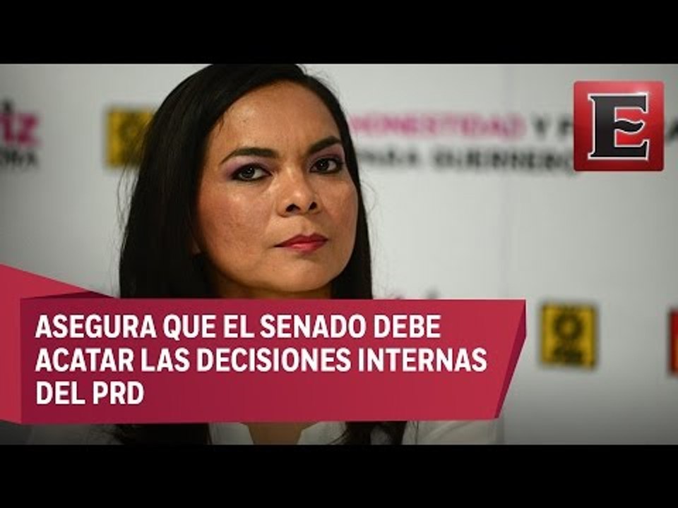 Beatriz Mojica y la situación del PRD ante el caso Barbosa