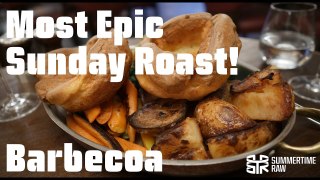 BEST SUNDAY ROAST IN LONDON?! Barbecoa Piccadilly | GH5 Vlog