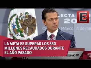 Arranque de la Colecta Nacional 2017 de la Cruz Roja Mexicana
