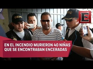 Detienen a presuntos responsables de incendio en Guatemala