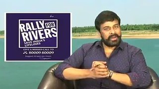 MegaStar Chiranjeevi supporting Rally For Rivers