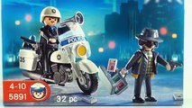 Playmobil Police Polizei (5891) unboxing City Action Policeman   Robber Thief toy