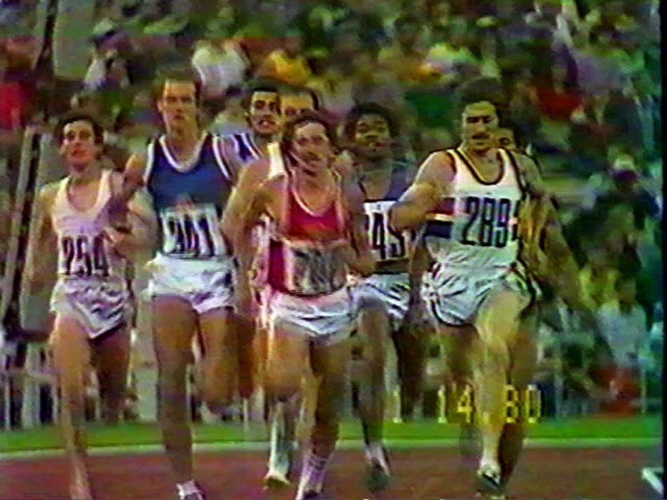 Men's 800m Final at 1980 Moscow Olympics