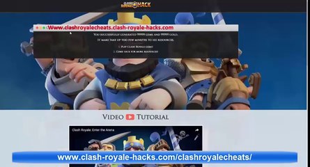 Clash Royale unlimited Gems and Gold  | Updated UPDATED | New Clash Royale hacks free 2017