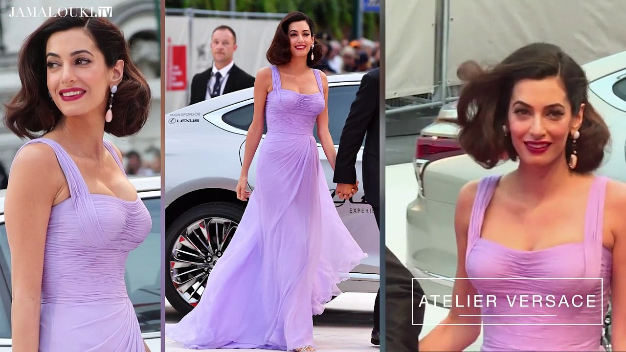 أمل كلوني تسرق كلّ الأضواء خلال مهرجان البندقيّة السينمائي 2017