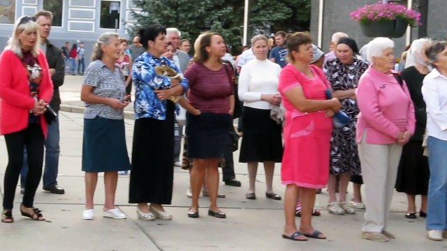 Наш Бог - гр.прославления ц. Ковчег , молитва на пл.Независимости, 3.09.17