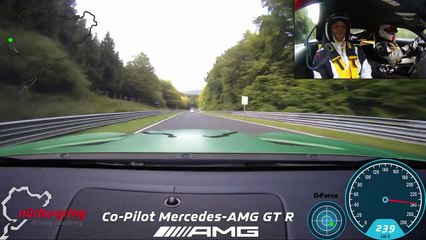 Download Video: VÍDEO: ¿Te molaría ser copiloto en un Mercedes-AMG GT R en Nürburgring?