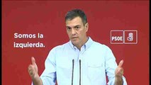 Sánchez propone crear una comisión en el Congreso sobre la crisis de Cataluña