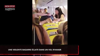 Une violente bagarre éclate dans un vol Ryanair (vidéo)