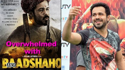 Emraan Hashmi overwhelmed with 'Baadshaho' success