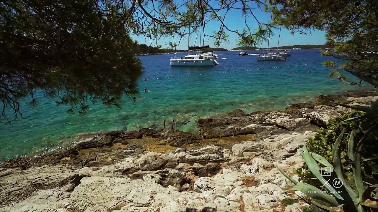 ¿Son bonitas las playas de Croacia? 4K | Alan por el mundo Croacia #6