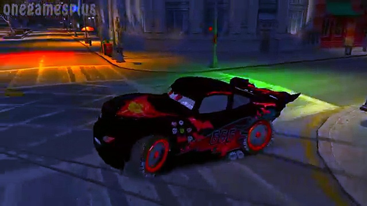 Hukl Vampire Lightning McQueen Disney car Children Songs Nursery Rhymes The Muffin Man