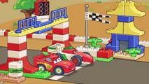 Des voitures dessin animé finale pour des jeux foudre course course contre Mcqueen francesco bernoulli lego disney