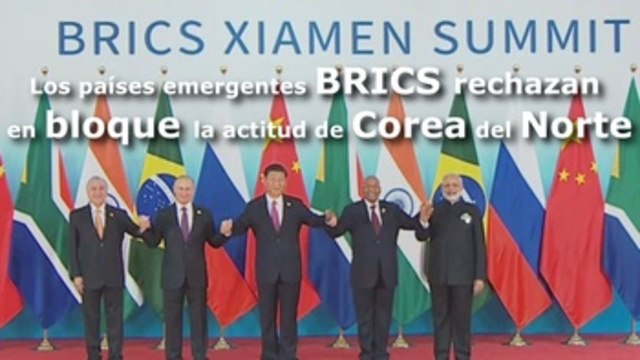 Los países emergentes BRICS rechazan en bloque la actitud de Corea del Norte