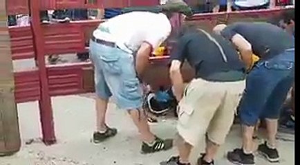 Un homme se fait "détruire" par une boule de 275 kg à Madrid