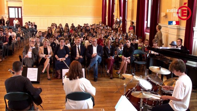 La rentrée en musique au Lycée Carnot de Dijon