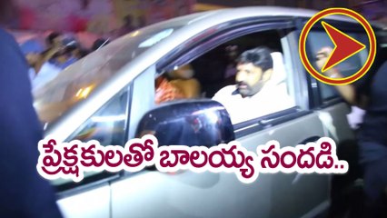 Balayya Enjoying Paisa Vasool Success With Fans