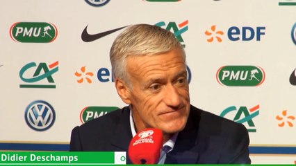 Fransa-Lüksemburg maçı için Deschamps konuştu