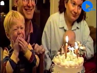 Child Birthday Party with Accidental Burn. बर्थड़े पार्टी मे बच्चो का आग से खेलना