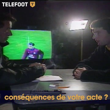 Les larmes de Zinédine Zidane dans Telefoot