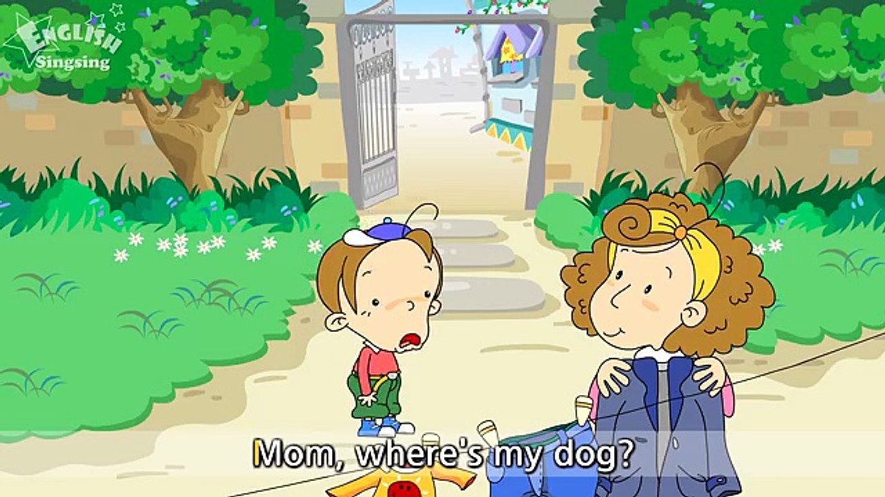 Un et un à un un à dessin animé chien éducation Anglais pour dans enfants leçon mon sur histoire en vertu de Où est 7