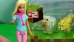 Cocinar muñeca juego turbas paquete obras de teatro serie juguetes veterinario con Barbie mini minecraft animal 2 animales