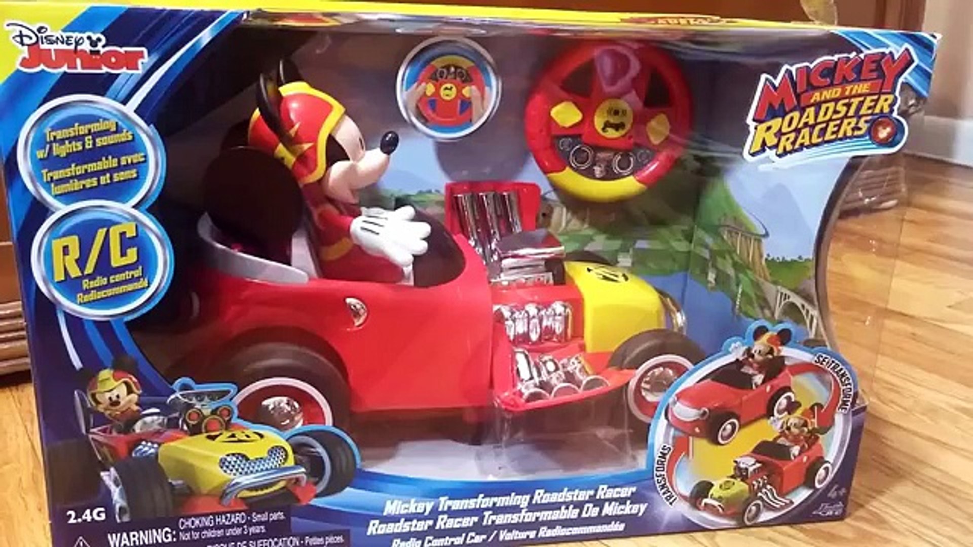 mickey transforming roadster rc