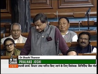 #DemonetisationDisaster - Dr. Shashi Tharoor's most Influential & Researched analysis