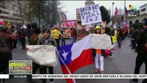 Trabajadores chilenos pugnan por una reforma del sistema de pensiones