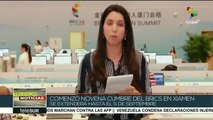 Inicia en China IX Cumbre del bloque BRICS