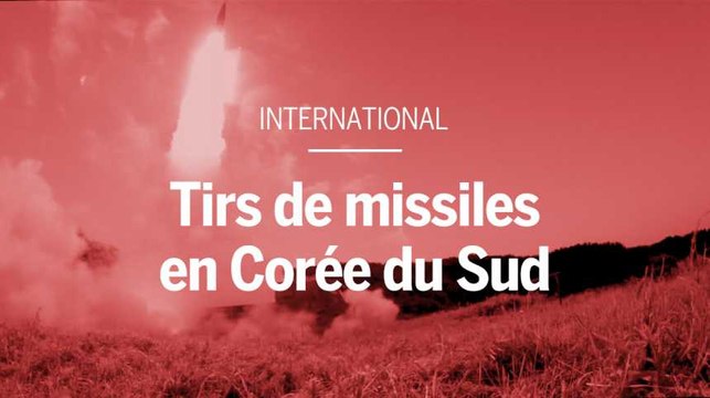 La Corée du Sud s’exerce aux tirs de missiles en réponse à l’essai nucléaire nord-coréen