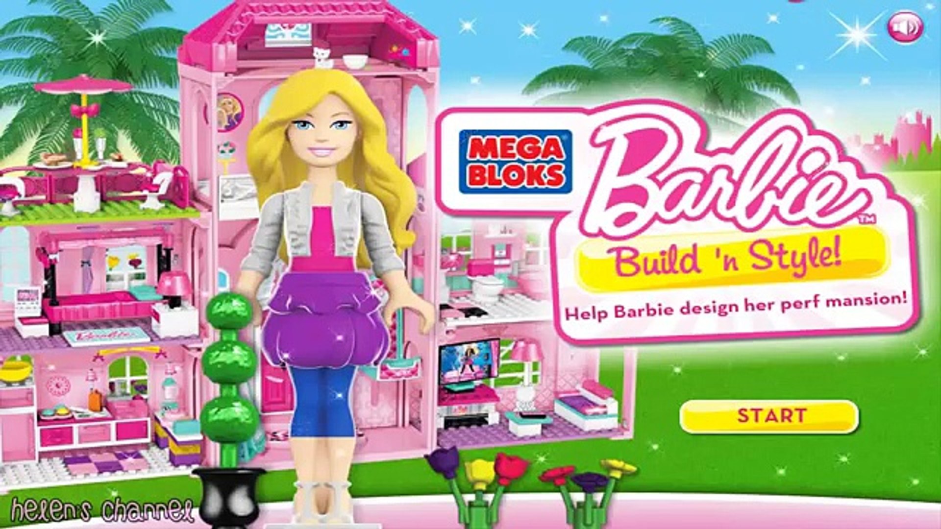barbie lego mansion