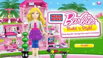 Mega Bloks Barbie Build N Style Luxury Mansion with Barbie dolls - Barbie Life in the Drea