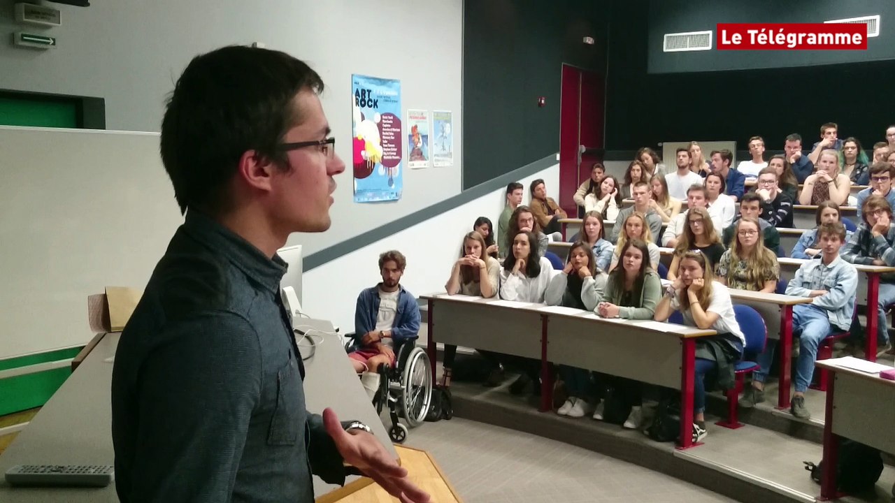 Loup Bureau. L'IUT de Lannion se mobilise en ce jour de rentrée