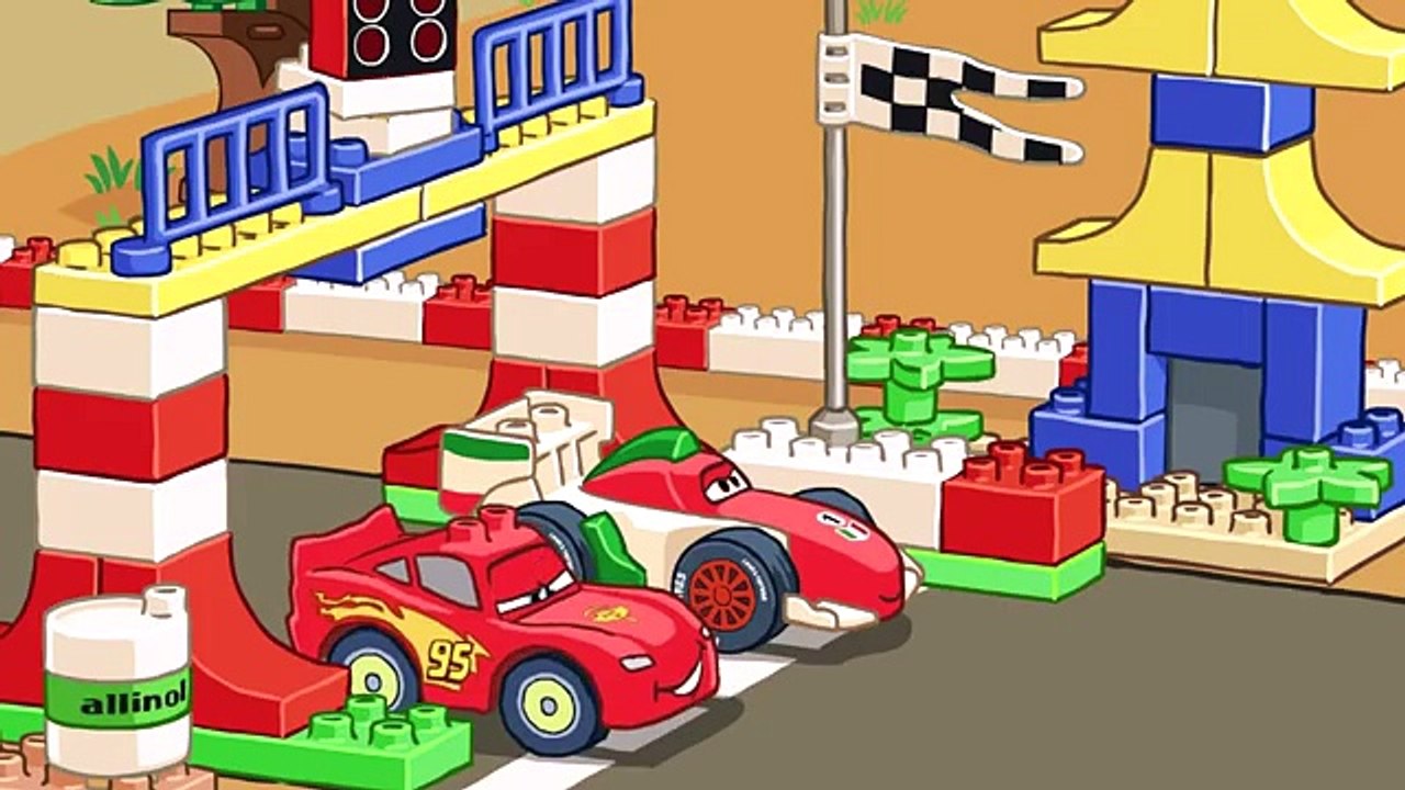 Лего Дупло Супер ГОНКИ Лего тачки 2 Мультики про машинки для детей LEGO DUPLO