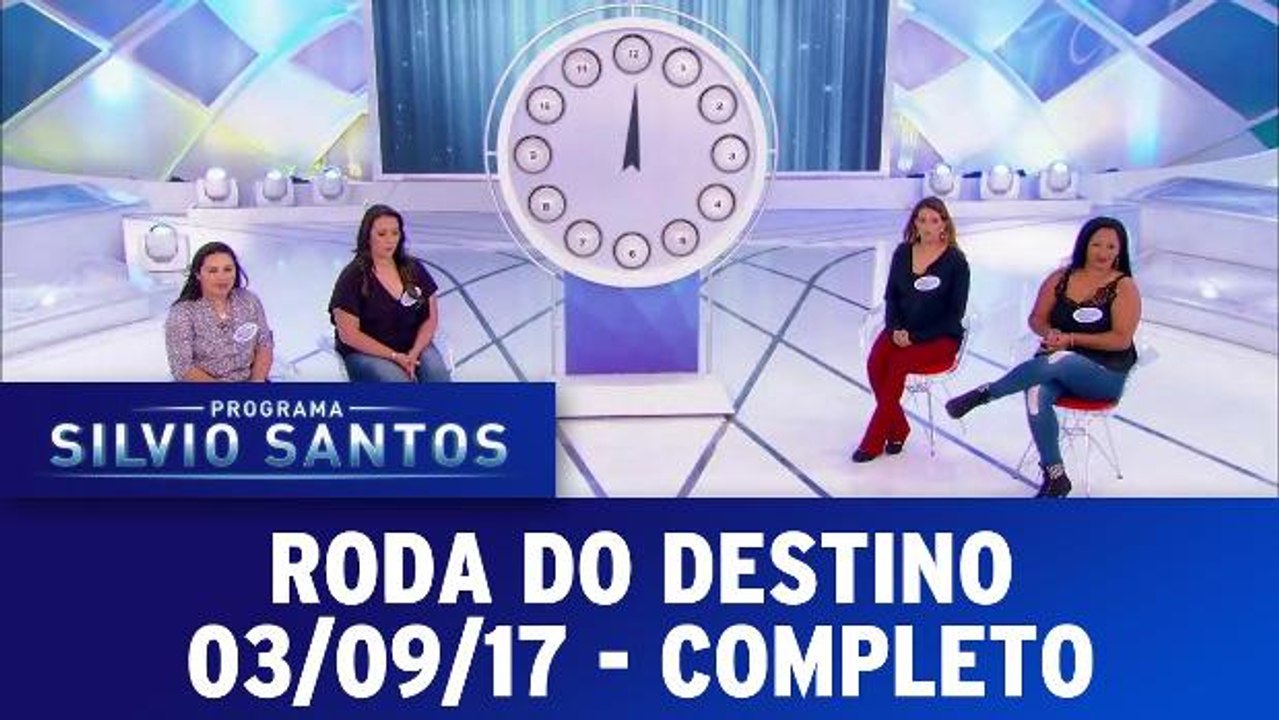 Roda do Destino - 03.09.17 - Completo