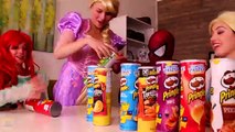Spiderman VAMPIRE TOILET ATTACK! w/ Frozen Elsa Joker Anna Spidergirl Challenge! Superhero