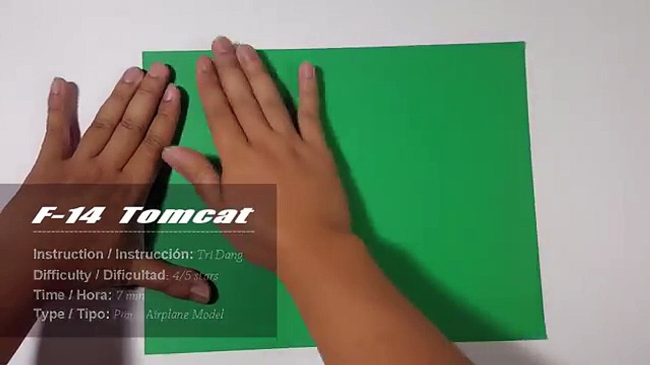 How to make a Paper Airplanes Model | F-14 Tomcat (New Tutorial)