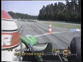 Gran Premio di Germania 1990: Uscita di N. Piquet
