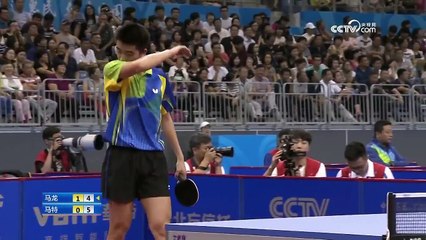 Ma Long vs Ma Te 1/4 FULL MATCH HD China National Games 2017