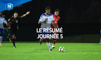 Championnat National : tous les buts de la 5e journée (2017-2018)