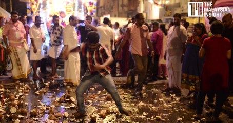 Coconut smashing: Where do the broken ones go?