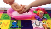 Видео для девочек с куклой Пупсик Baby Born играем кормим набор еды игрушки дочки матери