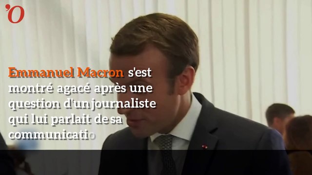 Macron s'emporte sur une journaliste: Les journalistes ne m'intéressent pas