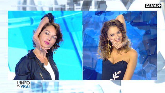 Les talents cachés de la nouvelle Miss Météo - L'info du Vrai du 04/09 - CANAL+